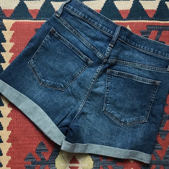 J. Crew Factory Classic Denim Shorts - Picture 2 of 3